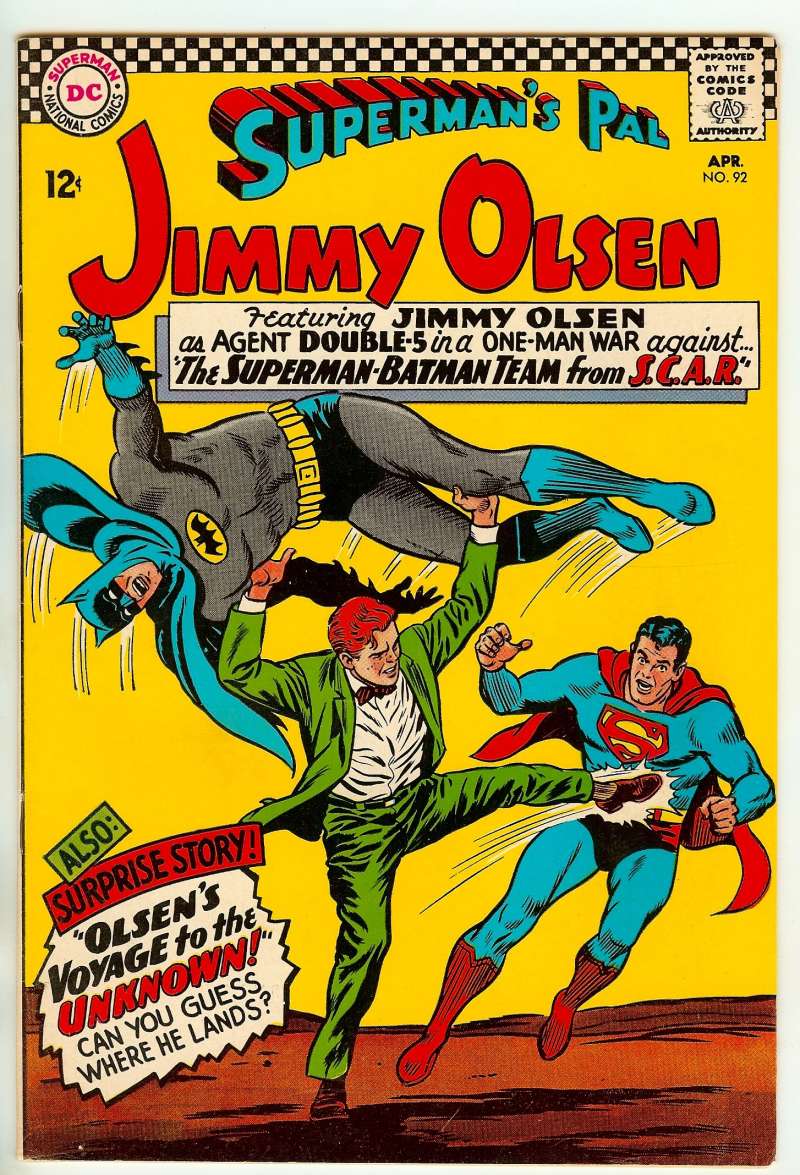 SUPERMAN'S PAL JIMMY OLSEN #92 8.0 | eBay