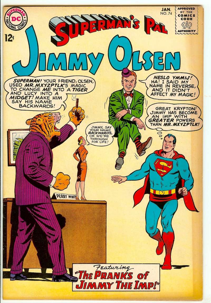 SUPERMAN'S PAL JIMMY OLSEN #74 6.0