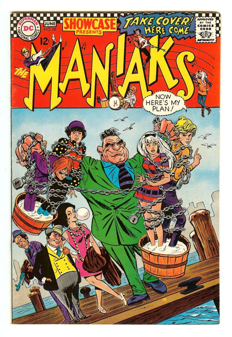 SHOWCASE #68 6.0 // 1ST APPEARANCE OF THE MANIAKS DC COMICS 1967