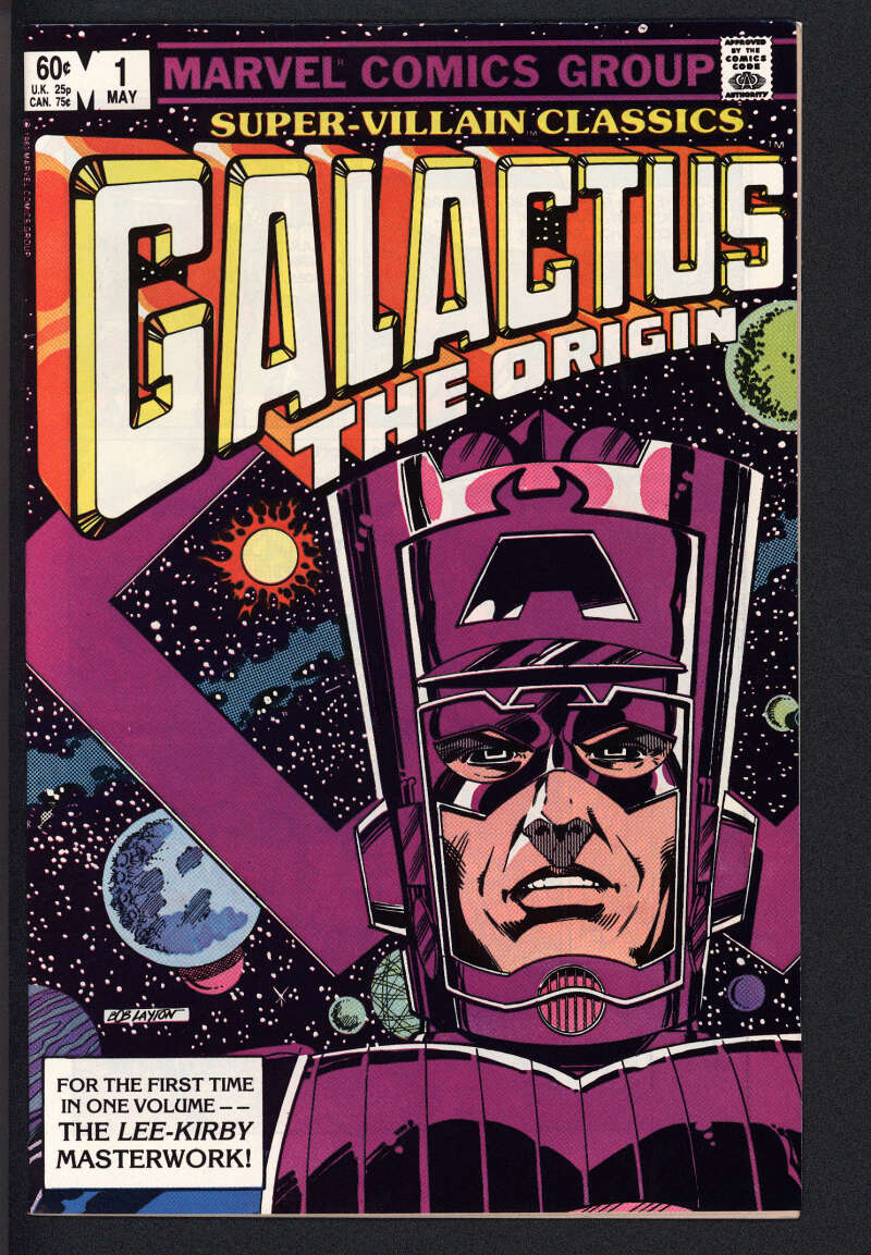 SUPER-VILLAIN CLASSICS #1 8.5 // ORIGIN OF GALACTUS 1983