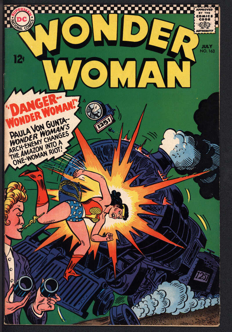 WONDER WOMAN #163 5.0 // DC COMICS 1966