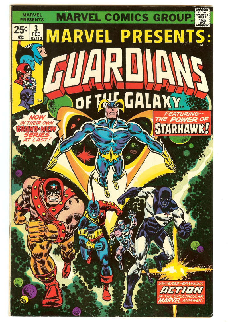MARVEL PRESENTS #3 6.0 // SOLO GUARDIANS OF THE GALAXY STORIES BEGIN MARVEL 1976