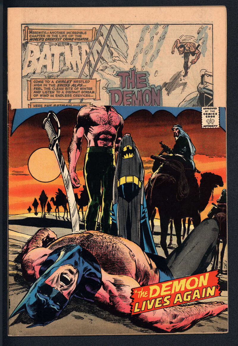 BATMAN #244 0.5 // NEAL ADAMS COVER ART DC 1972