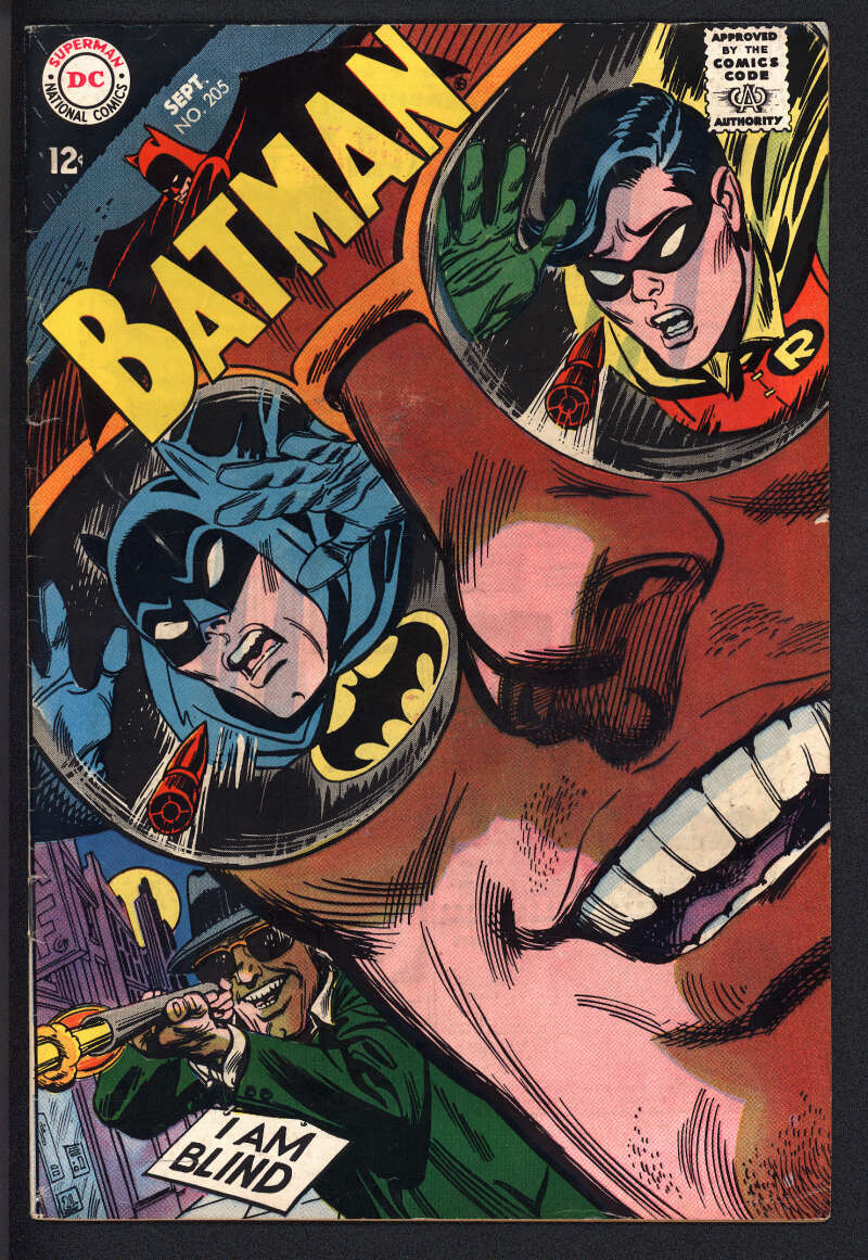 BATMAN #205 4.5 // IRV NOVICK COVER DC COMICS 1968