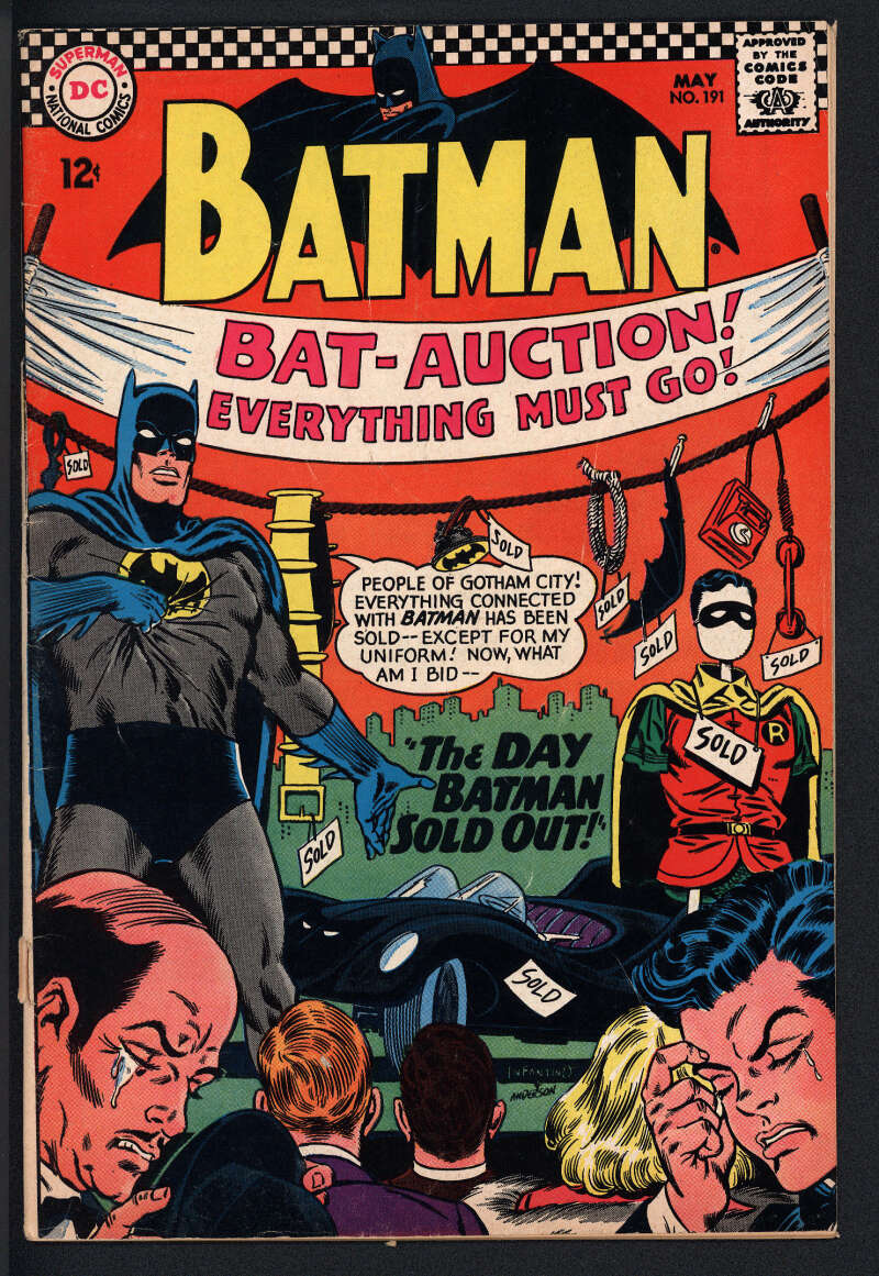 BATMAN #191 2.5 // DC COMICS 1967