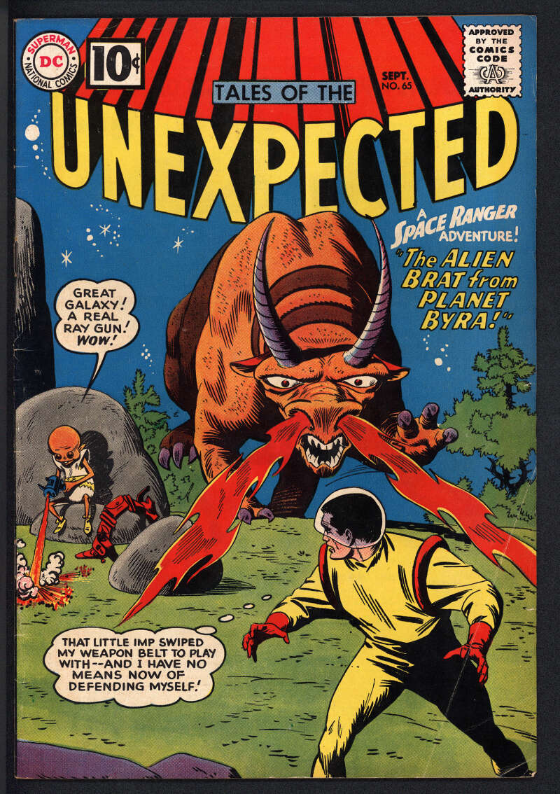 TALES OF THE UNEXPECTED #65 4.0 // DC COMICS 1961