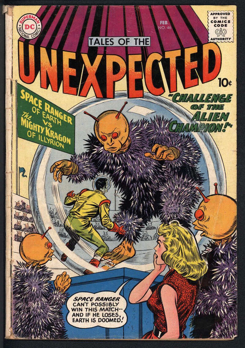 TALES OF THE UNEXPECTED #46 3.0 // DC COMICS 1960
