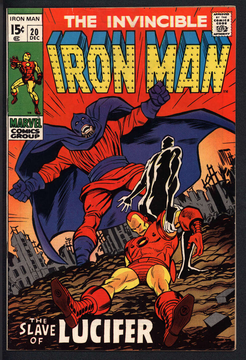 IRON MAN #20 6.5 // GEORGE TUSKA COVER MARVEL COMICS 1969