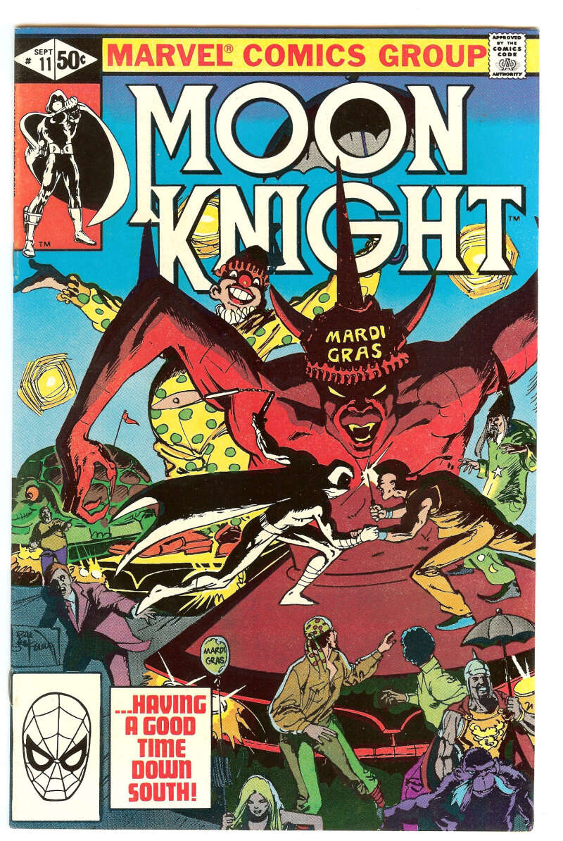 MOON KNIGHT #11 9.0 // BILL SIENKIEWICZ COVER MARVEL COMICS 1981